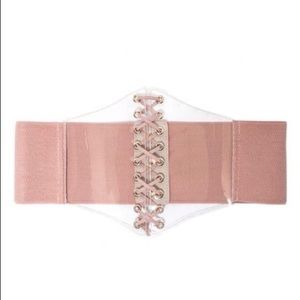 Clear Corset Belt